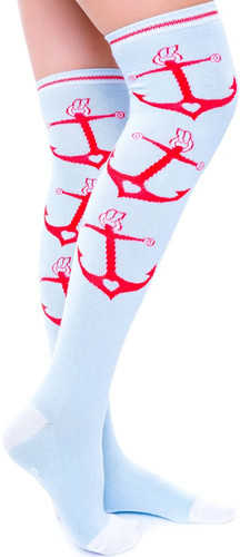 78547 calze alte - 78547, blu