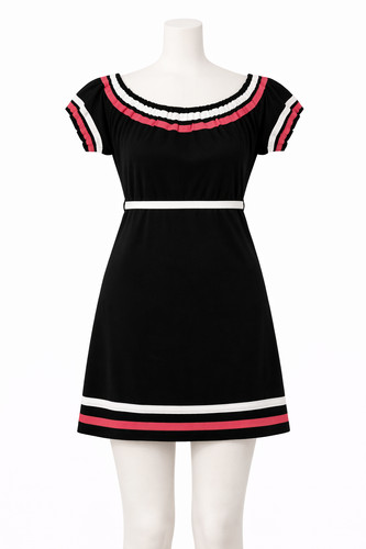 77722 abito nero anni - nero,