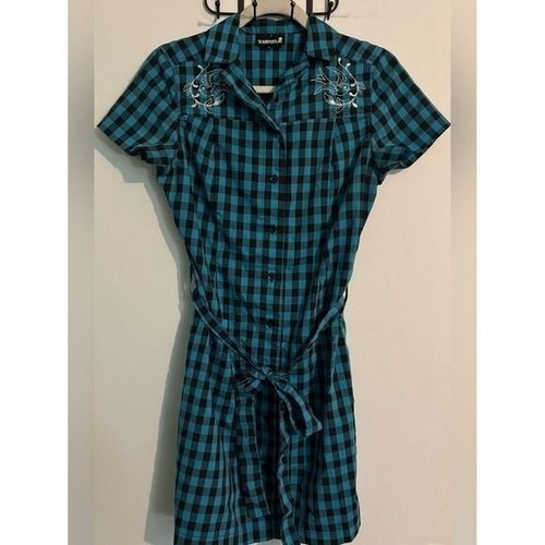Abito camicia sourpuss donna - sourpuss,