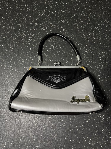 Borsa sourpuss spiderweb nera - borsa,