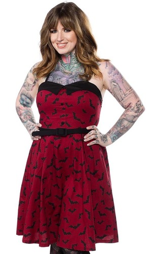 Abito sourpuss clothing luna - abito,