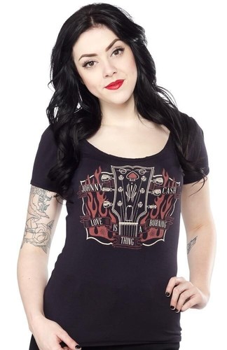 Shirt sourpuss johnny cash - t-shirt,