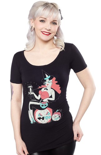 130662 maglietta top witching - maglietta,